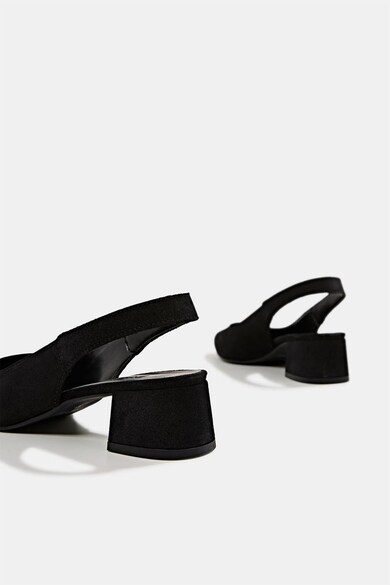 Esprit Pantofi slingback din piele intoarsa Femei