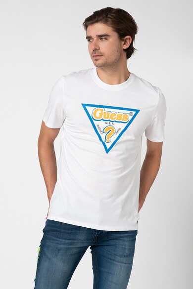 GUESS JEANS Tricou cu imprimeu logo 104 Barbati