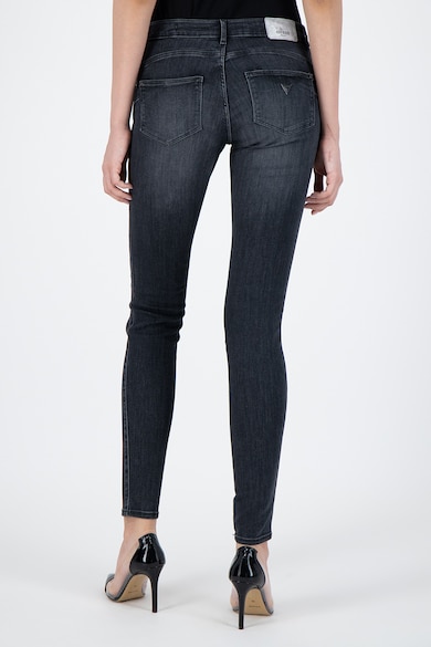 GUESS JEANS Blugi skinny cu aspect decolorat Femei