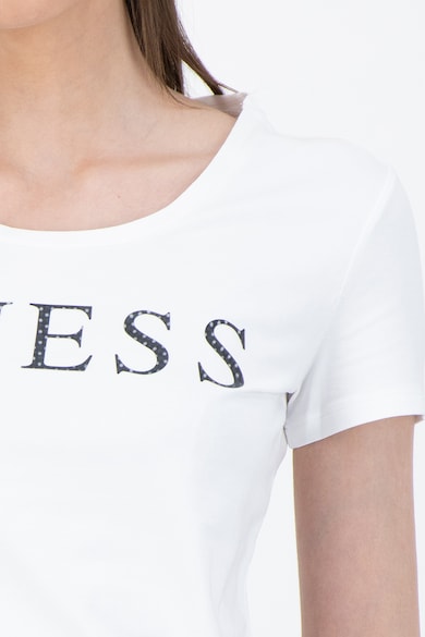 GUESS JEANS Tricou cu aplicatie logo Femei