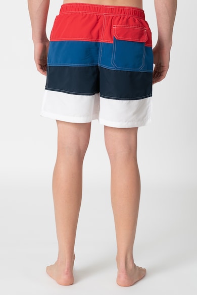 ELLESSE Pantaloni scurti de baie, cu model in dungi Portofino Barbati