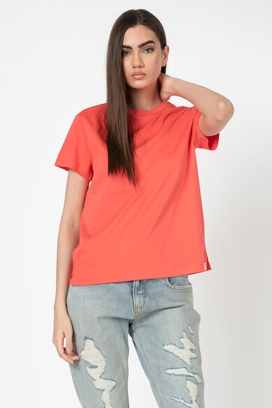 Maison Scotch Tricou cu decolteu la baza gatului Femei