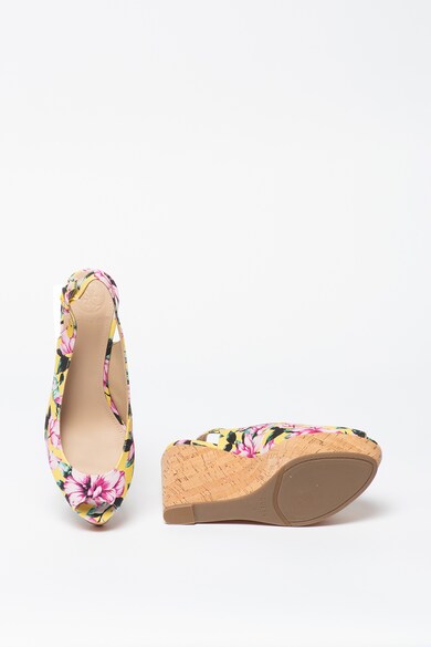 Guess Sandale wedge cu imprimeu floral Femei