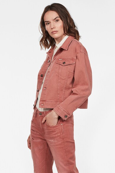 G-Star RAW Jacheta de denim cu guler ascutit Femei