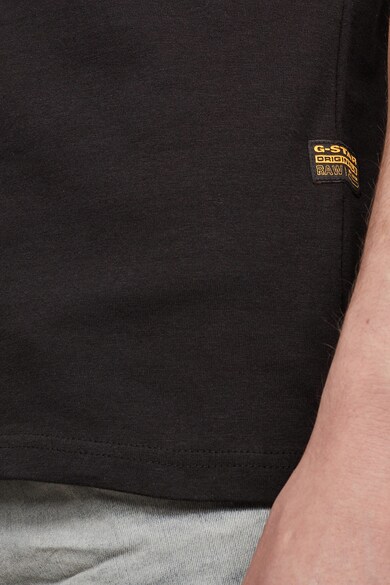 G-Star RAW Tricou din bumbac organic cu imprimeu logo Barbati
