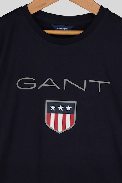 Gant Tricou din bumbac cu imprimeu logo Shield Baieti