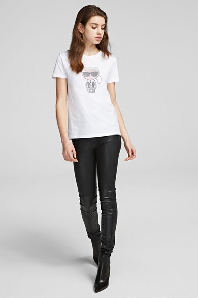 Karl Lagerfeld Tricou cu imprimeu logo Femei