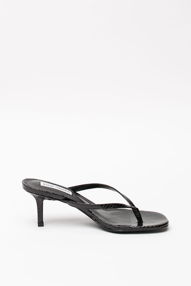 Steve Madden Papuci cu toc si aspect de piele de sarpe Melrose Femei