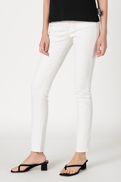 Versace Jeans Couture Blugi skinny cu cusaturi contrastante Femei