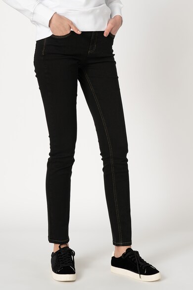 Versace Jeans Couture Blugi skinny cu cusaturi contrastante Femei