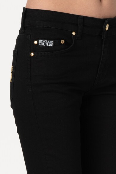 Versace Jeans Couture Blugi skinny cu broderie logo Femei