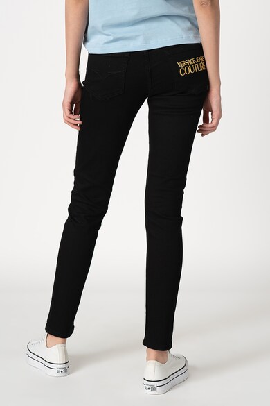 Versace Jeans Couture Blugi skinny cu broderie logo Femei