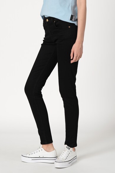 Versace Jeans Couture Blugi skinny cu broderie logo Femei
