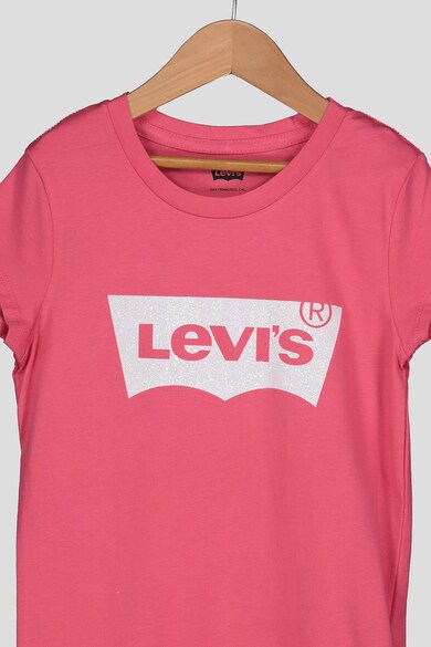 Levi's Kids Tricou de bumbac cu imprimeu logo Fete