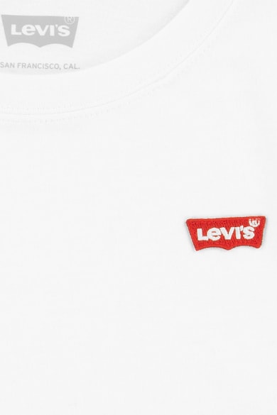 Levi's Kids Levi's, Tricou de bumbac cu detaliu logo Baieti