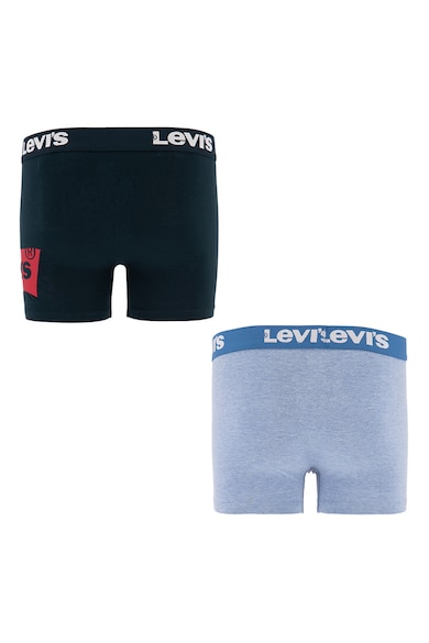Levi's Памучни боксерки с лого, 2 чифта Момичета