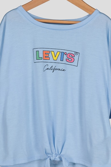 Levi's Kids Тениска с лого и връзка на талията Момичета