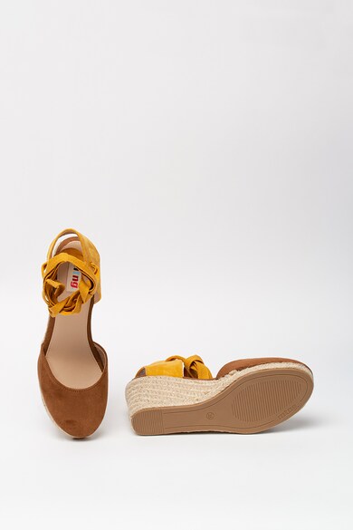 MTNG Sandale wedge tip espadrile Femei