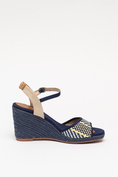 Pepe Jeans London Sandale wedge tip espadrile Shark Rafy Femei