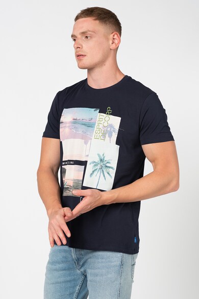 EDC by Esprit Тениска с фотопринт и лого Мъже