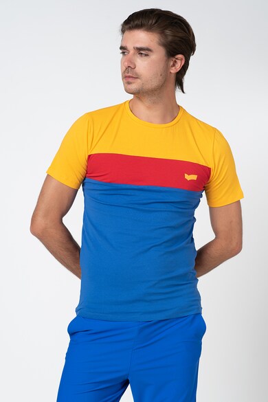 GAS Tricou cu model colorblock Barbati