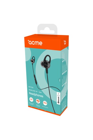 ACME Casti bluetooth  BH109, Negru Femei