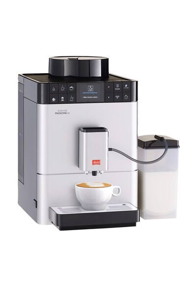 Melitta Espressor Automat ® Passione OT, Sistem de spumare a laptelui One-Touch, 5 niveluri de granulație Femei