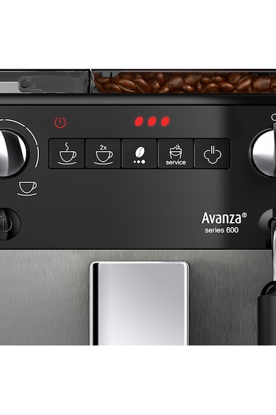 Melitta Espressor Automat ® Avanza, 15 bar , Sistem Cappuccinatore, 5 niveluri de granulație Femei