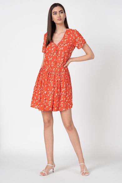 Vero Moda Rochie mini evazata cu model floral Sofie Femei