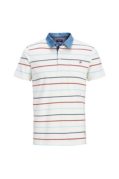 Jack & Jones Tricou polo cu guler din denim Barbati