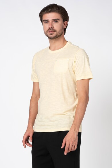 Jack & Jones Tricou slim fit cu decolteu la baza gatului si buzunar aplicat Pierce Barbati