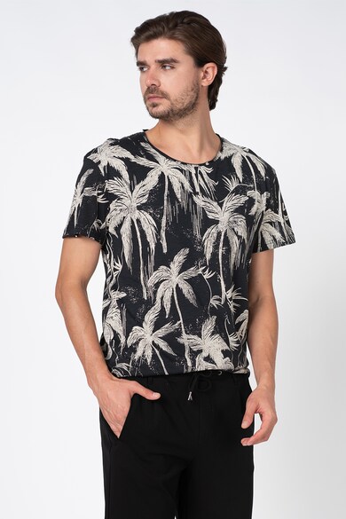 Jack & Jones Tricou relaxed fit cu model tropical Jaskin Barbati