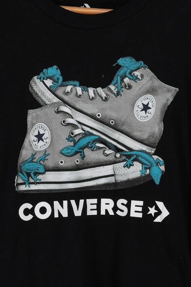 Converse Tricou cu imprimeu grafic Bio Chucks Baieti