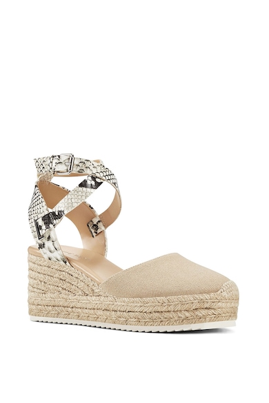 NINE WEST Sandale wedge tip espadrile Ava Femei