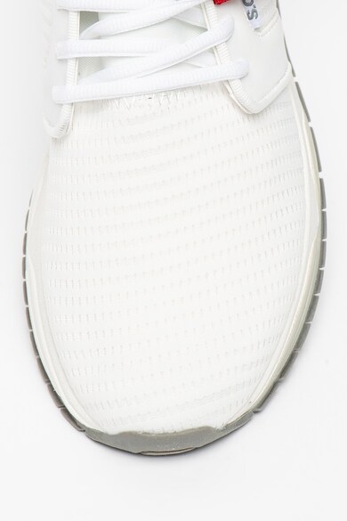 s.Oliver Pantofi sport de piele ecologica, cu insertii din material textil Barbati