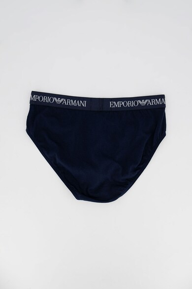 Emporio Armani Underwear Слипове с лого на талията, 2 чифта Мъже