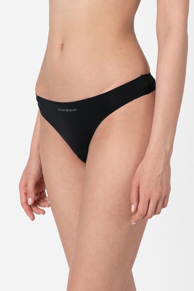 Emporio Armani Underwear Chiloti tanga din microfibra- 2 perechi Femei
