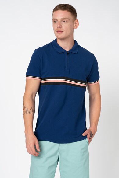 Jack & Jones Tricou polo cu fenta cu fermoar Barbati