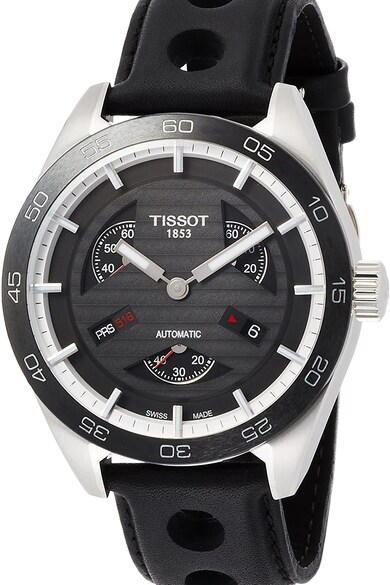 Tissot Автоматичен часовник Prs 516 с кожена каишка Мъже