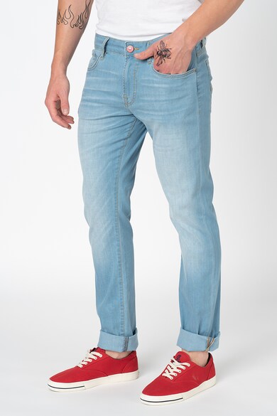 GUESS JEANS Blugi skinny cu aspect decolorat Barbati