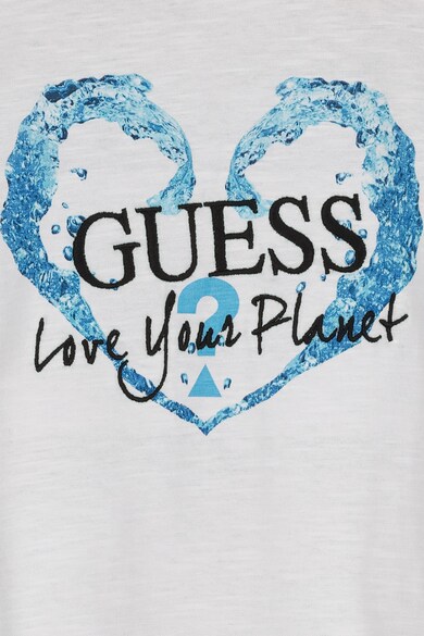 GUESS JEANS Tricou cu imprimeu logo 102 Fete