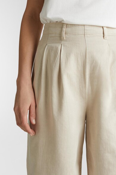 Esprit Pantaloni cu croiala ampla din amestec de lyocell Femei