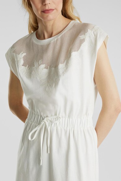 Esprit Разкроена рокля с мрежа Жени