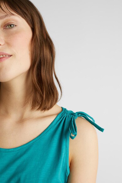 Esprit Блуза от органичен памук без ръкави Жени