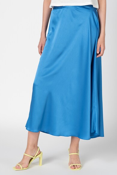 Vero Moda Fusta maxi evazata din satin Christas Femei