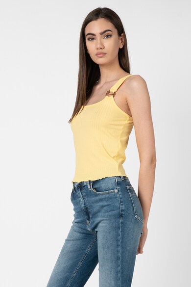 Only Top crop cu detalii inel Femei