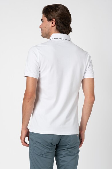 Emporio Armani Tricou polo cu detaliu contrastant pe guler Barbati