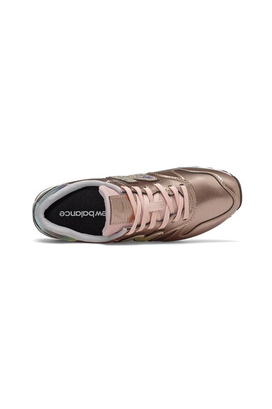 New Balance Pantofi sport de piele cu insertii de plasa 373 Femei