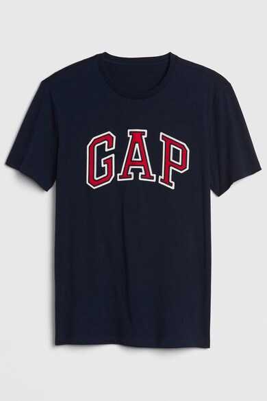 GAP Tricou cu decolteu la baza gatului si broderie logo Barbati