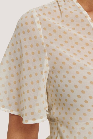 NA-KD Bluza cu model petrecut si imprimeu cu buline Femei